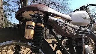 Cafe Racer Project 013: New Rear Shocks!!!
