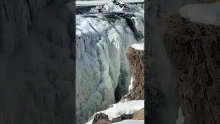 Frozen falls! Great Falls National Park, New Jersey