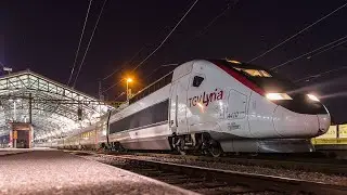 Départ du @TGVLyria-train en gare de Lausanne le 21.janvier.2026 