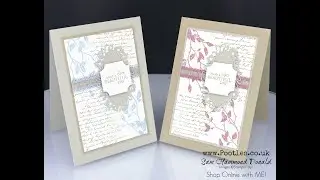 Very Versailles Card Tutorial