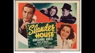Slander House (1938) || Full movie || Public Domain Movies