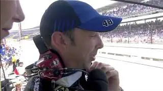 2011 Brickyard 400 - Johnson finds himself in tight situations