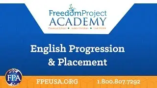 English Progression & Placement