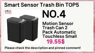⭐Smart Sensor Trash Bin Top 5 You Need! 🛒 Smart Shopping Picks You&rsquo;ll Regret Missing