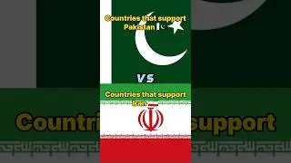 COUNTRIES THAT SUPPORT PAKISTAN🇵🇰 VS IRAN 🇮🇷. |#pakistan #iran #countries #2023