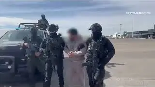 🚨 'El Limones', l&iacute;der criminal detenido en Durango, fue trasladado as&iacute; por la Marina, la FGR y SSPC🚔