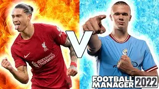ERLING HAALAND V DARWIN NUNEZ! | Football Manager 2022