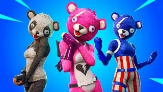 ALL CUDDLE TEAM LEADER SKINS IN FORTNITE!