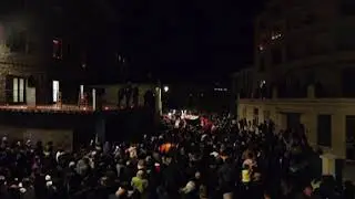 Procession du Catenacciu tradition religieuse de Corse &agrave; Sartene en r&eacute;alit&eacute; virtuelle Cam&eacute;ra 360 &deg;