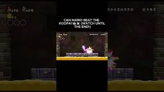 CAN MARIO BEAT THE KOOPA?😨 #mario​ #newsupermariobros​ #retrogaming​​ #nintendo​
