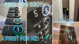 [R1] RARE &mdash; TRUE KDS 330!! | Express (mod. Schindler, KONE) @ Vic Uni of Wellington (Cotton; South)