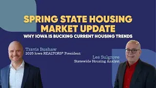 Iowa Housing Market Update | April 2025 Stats with Travis & Les