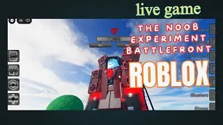 The Noob Experiment Battle LIVE by keiveritasakbar2 #roblox
