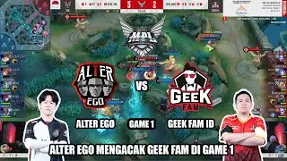 AE VS GEEK GAME 1 | MPL ID S14 Regular Season Alter Ego vs Geek Fam ID