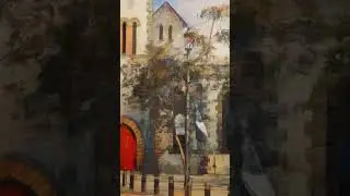 Guadalajara Iglesia Presbiteriana 01 hugobello.com Mexico Collection  #art #travel #mexico #painting