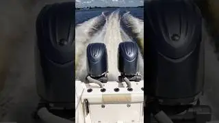 Bulls bay 255 on water performance - Twin Yamaha 150#boating #centerconsoleboats