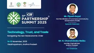 #NICDC at 30th #CII Partnership Summit 2025 in Visakhapatnam, Andhra Pradesh