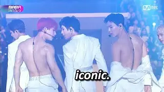 monsta x being iconic for 10 minutes straight