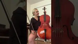 i took a cello lesson for the first time 🤠 #cello