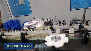 Automatic Round Bottle Sticker Labelling Machine | GenX Pharma & Packaging Machinery