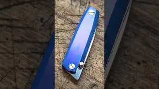 Titanium Frame Lock Folding Knife, Super Speed Build #shorts
