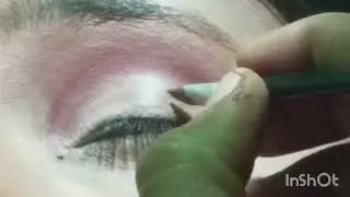 Full cut cress eye mekup tutorial full video like my channel guys 🖤🖤🖤