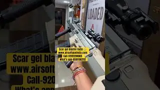 Scar cheap toy gun in India 🇮🇳 #scar #airrifleshooting #cheapairgun #toys #shootinggames #shorts