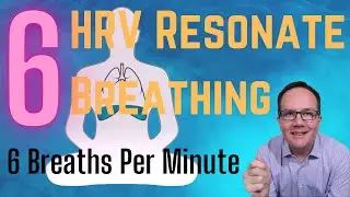 Guided Meditation of HRV Resonate Breathing at 6 BPM