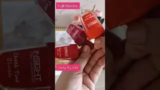 Viral popsicle cheek tint blushes from insight cosmetics#shorts#viral#shortsfeed