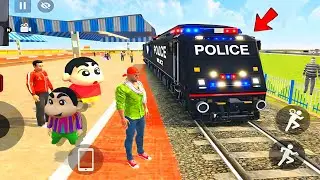 😱 Franklin Ki City Mein Aayi Police Wali Train 🚂💥 | NEW UPDATE 🤯 | Indian Theft Auto Simulator 🤑