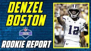 Denzel Boston Rookie  Scouting Report | 2026 NFL Draft & Dynasty Football