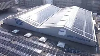 Ernst Weber AG Wetzikon: Innovative Photovoltaik-Anlage in Aktion
