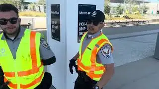 LAX METRO SECURITY TRY TO INFRINGE MY RIGHTS 1ST AMENDMENT AUDIT