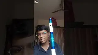 Flute review video Suraj flute E base PVC flute