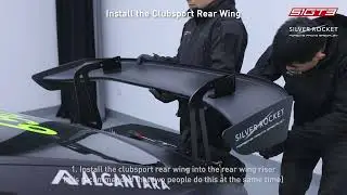 SilverRocket GT4 3-INCH SWAN NECK WING RISER - OEM 2017 ALUMINIUM [Installation Manual]
