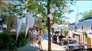 Walking in TORONTO BEACHES Neighbourhood - Queen Street East