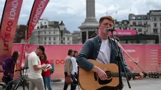 [4K] Dylan Hrcourt Guitarist Trafalger Square London ,28 Aug 2021