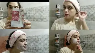 Golden pearl Skin Polish Pack Review | amna arslan
