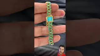 Ещё одно потрясающее украшение из коллекции Crown! Браслет в кубинском стиле из цельного золота с...