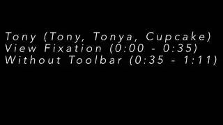 Tony (Tony, Tonya, Cupcake)
