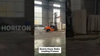Quartz Stone Loading Process - Horizon Quartz #horizonquartz #quartzstone #quartzfactory #caurzo