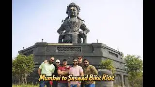 Weekend Bike Ride from Mumbai to Saswad via Pune. Sangameshwar | Vitthal Statue | OG Tumbad Wada