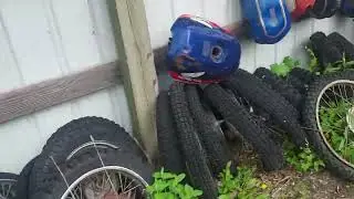 Vintage Motorcycle parts galore!!