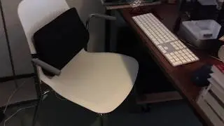 Ikea bortberg lumbar cushion hack.