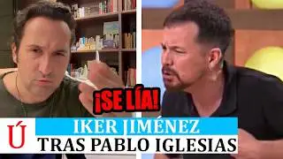 URGENTE! IKER JIM&Eacute;NEZ DESTROZA A PABLO IGLESIAS TRAS ATAQUES SIN MOVER UN DEDO! EL PSOE SE HUNDE M&Aacute;S