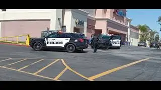 Torrance  Police catches a shop lifter from Walmart