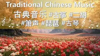 Traditional Chinese Music 中國古典音樂  。Healing Music Under the Peach Blossom Tree 桃花树下的疗愈之音 #中國風 #古筝 #疗愈