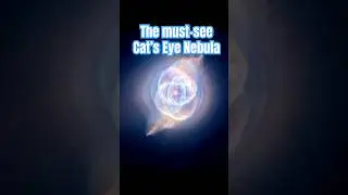 Discover the BREATHTAKING Beauty of the Cat's Eye Nebula ( NGC 6543)  #cosmicwonders