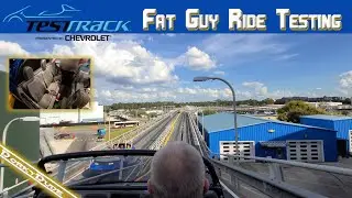Test Track - Fat Guy Ride Testing at Disney's EPCOT with on ride 4K POV