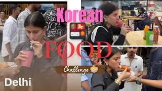 दिल्ली life एसी hoti hai😱|| delhi Korean food 🍝😍#foryou #dailyvlog #shoppingvideo #kukusharma #delhi